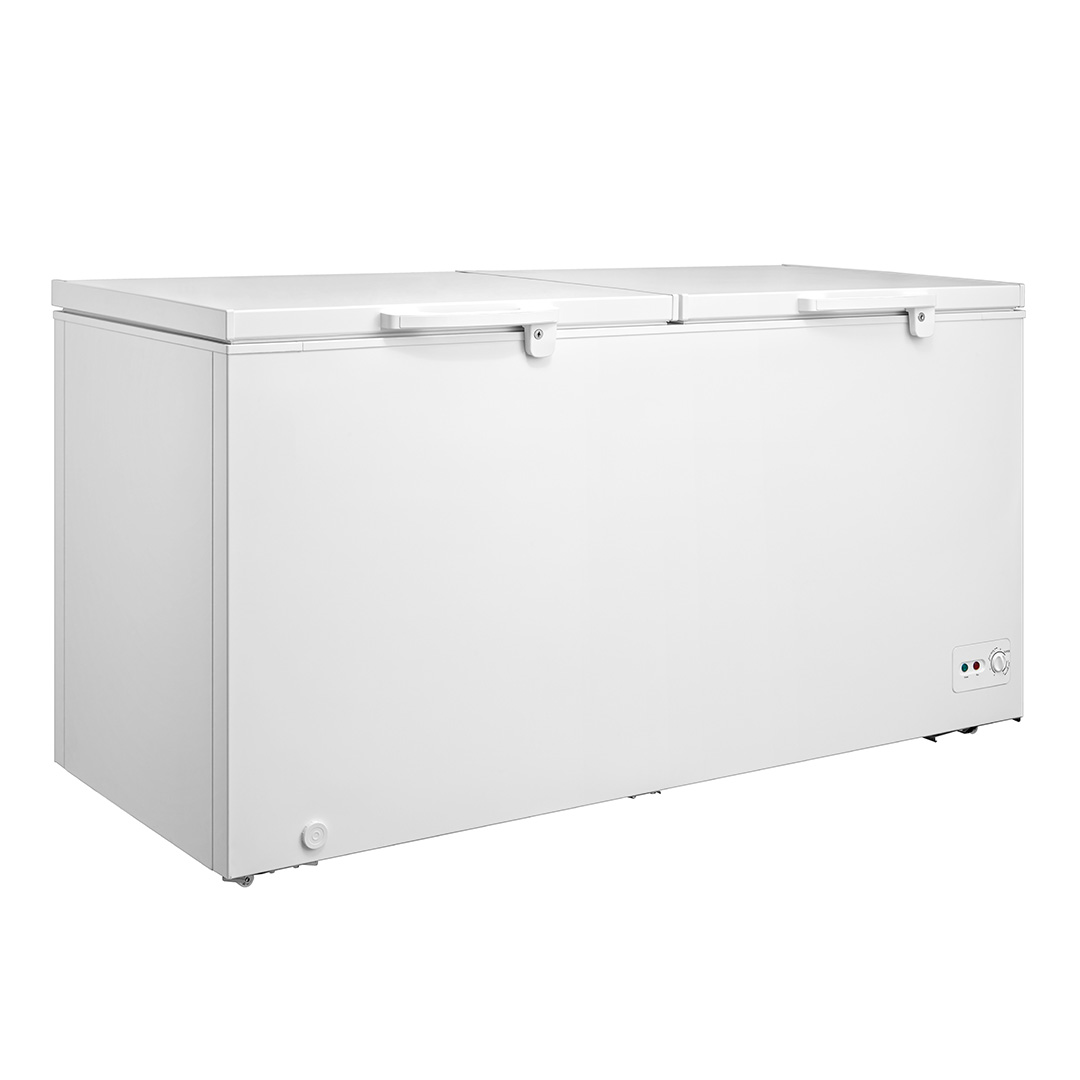 BLACKPOINT FREEZER -- inside white liner ---DOUBLE DOOR--WHT--SNOW LEOPARD